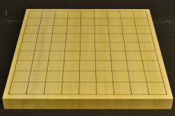 卓上将棋盤　本榧(日本産)　2枚接合 　t6894