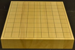卓上将棋盤　本榧(日本産)　柾目接合　t6900