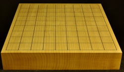卓上将棋盤　本榧(中国産)柾目一枚板 t6994