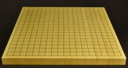 卓上碁盤　本榧(日本産)柾目4枚接合 t6996