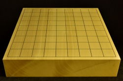 卓上将棋盤　本榧(日本・日向産)柾目一枚板 t7004