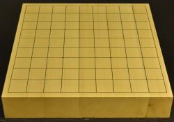 卓上将棋盤　本榧(日本産)柾目4枚接合 t7050