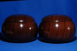 碁笥　本紫檀　特大