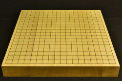 卓上碁盤　本榧（日本産）　 柾目　再生品