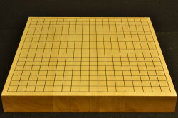 卓上碁盤　本榧（日本・日向産）　 柾目　再生品
