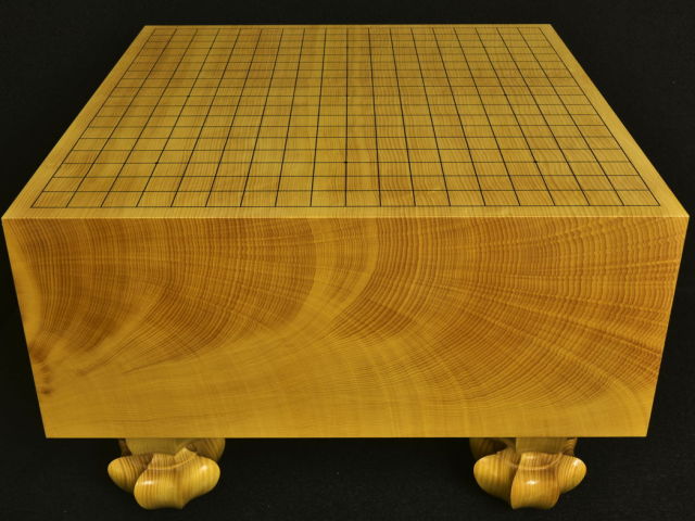 碁盤 本榧 45cm x 42cm（本榧碁盤58-6755）