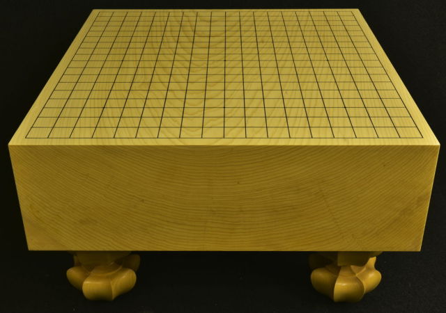 将棋盤 国産本榧脚付将棋盤 6寸5分 天柾 | 碁盤・将棋盤・付属品