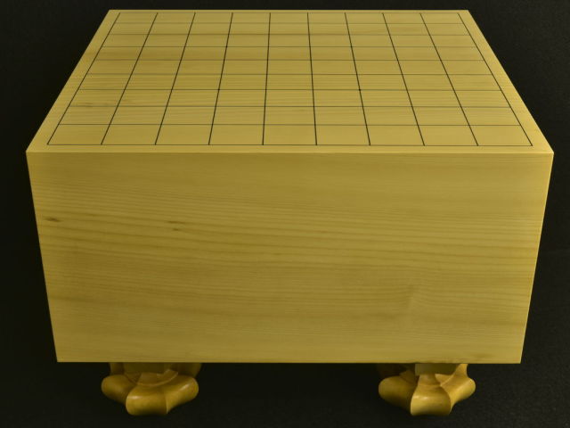 将棋盤 本榧（日本産）柾 6寸2分 6869