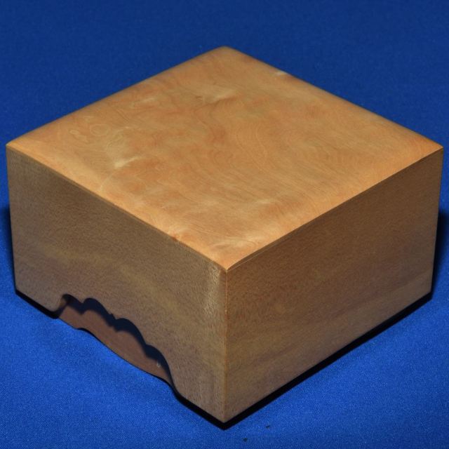 将棋駒 月山作 水無瀬書 斑入り