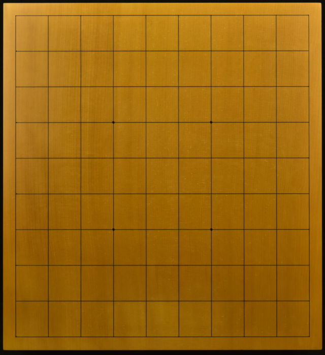 本榧将棋盤 6.2寸柾目