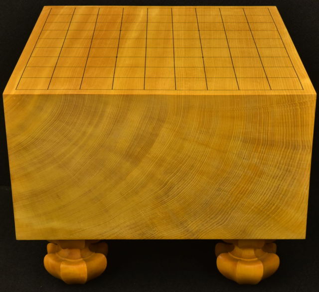 本榧将棋盤 6寸柾目
