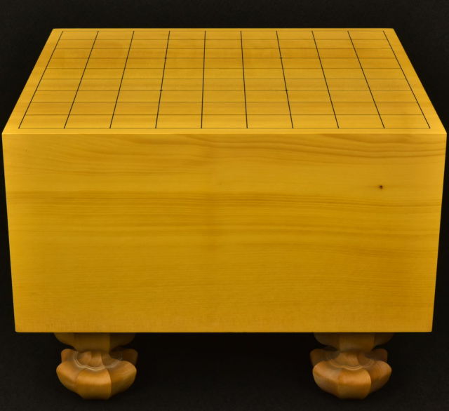 本榧将棋盤 6.2寸柾目