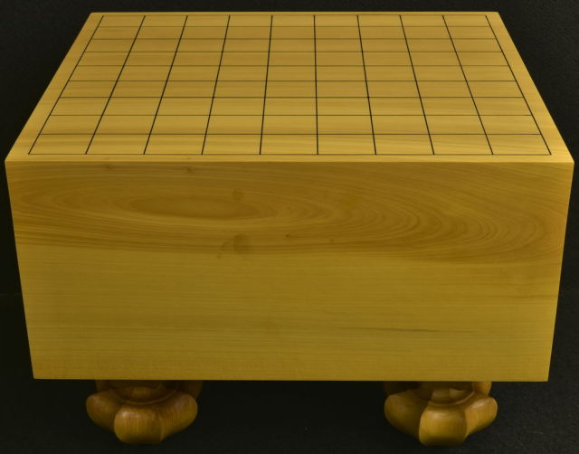 将棋盤 本榧（中国産） 柾目 5.6寸