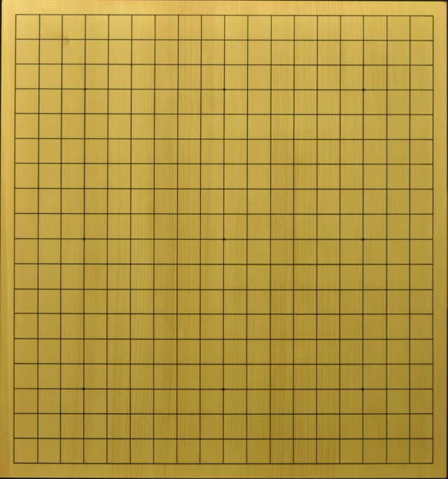 碁盤 本榧(中国産) 6寸 柾目