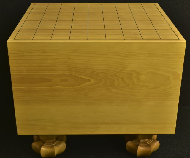 本榧将棋盤 7.5寸天地柾特上