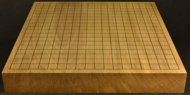 碁盤 新桂（アガチス）20号卓上 一枚板松印