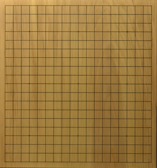 碁盤 新桂（アガチス）20号卓上 一枚板松印