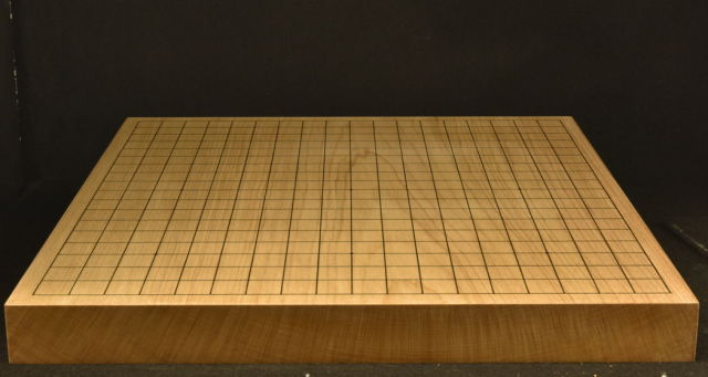 碁盤 新桂（アガチス）15号卓上 一枚板松印