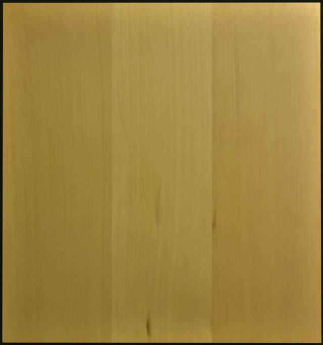 碁盤 ひば15号卓上 柾目接合盤 竹印