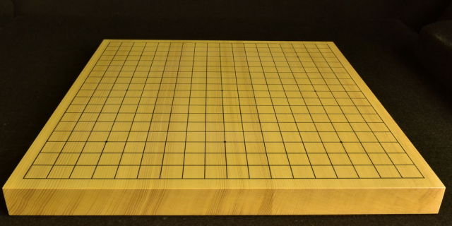 碁盤 新かや10号 本漆太刀盛 松印