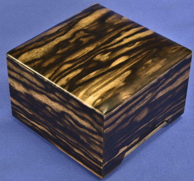最高級 箱雅ウキ箱 黒柿 50cm 8×4 超美品（NEW</br>箱雅 </br