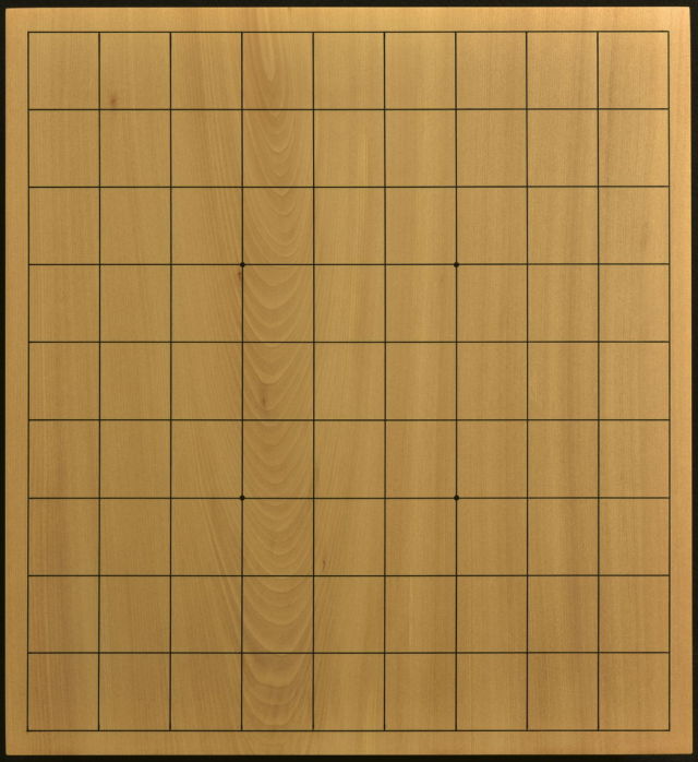 碁盤　桂松　六十号 碁盤 本桂60号松印