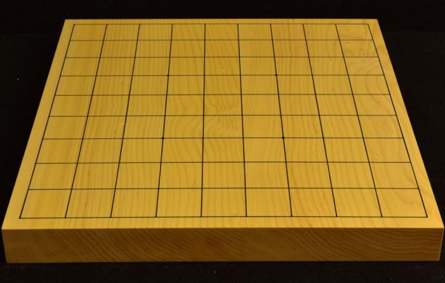 本榧卓上将棋盤 t6286