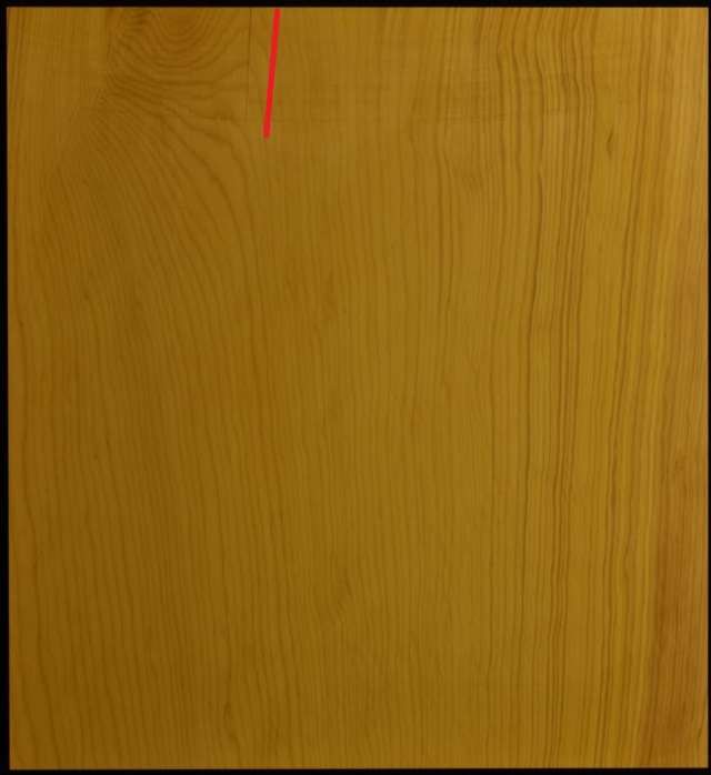 卓上将棋盤 本榧(日本産)一枚板 t6406