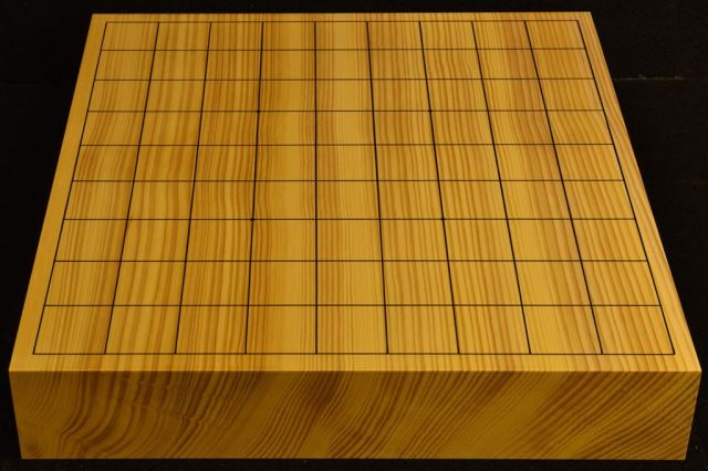 卓上将棋盤 本榧(日本産)一枚板 t6418