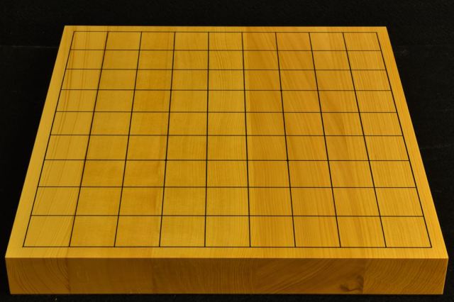 卓上将棋盤 本榧(日本・日向産) 柾目接合盤 t6488