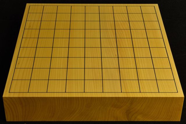 卓上将棋盤 本榧(日本産)柾目一枚板 t6528