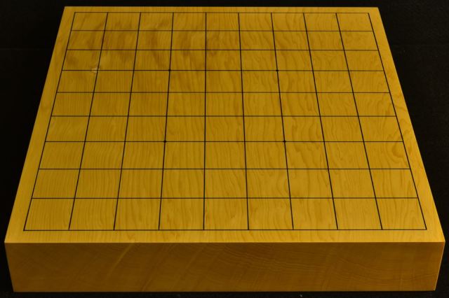卓上将棋盤 本榧(中国産)一枚板 t6541