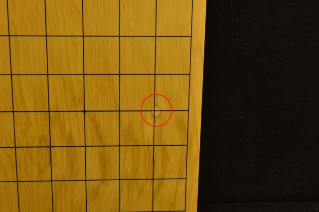 卓上将棋盤 本榧(中国産)一枚板 t6541