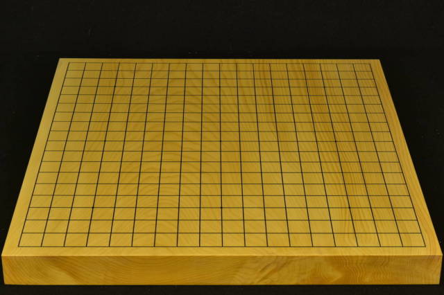 卓上碁盤 本榧(日本・日向産) 一枚板 t6586