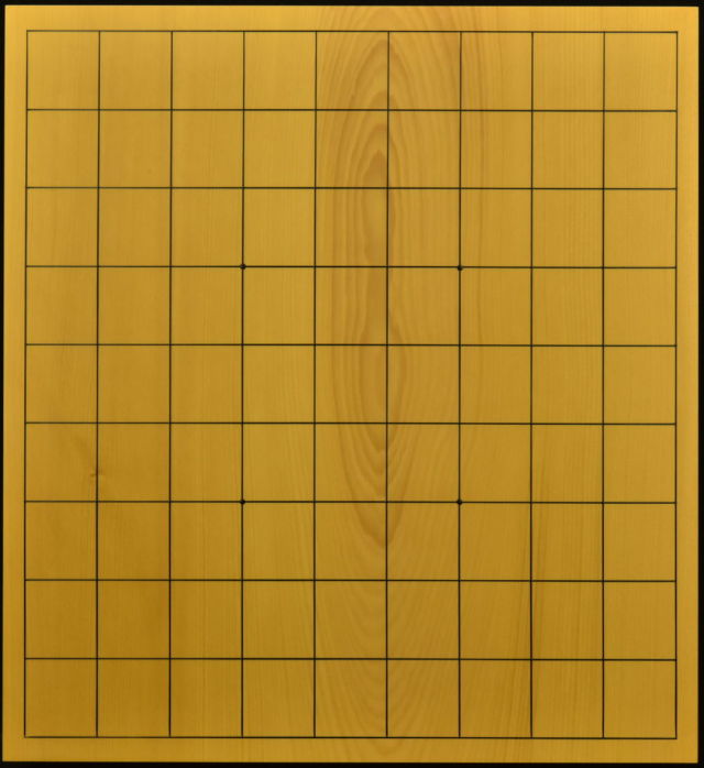 卓上将棋盤 本榧（中国産） t6657