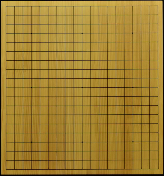 榧 碁盤 卓上碁盤 本榧（日本・日向産） t6711
