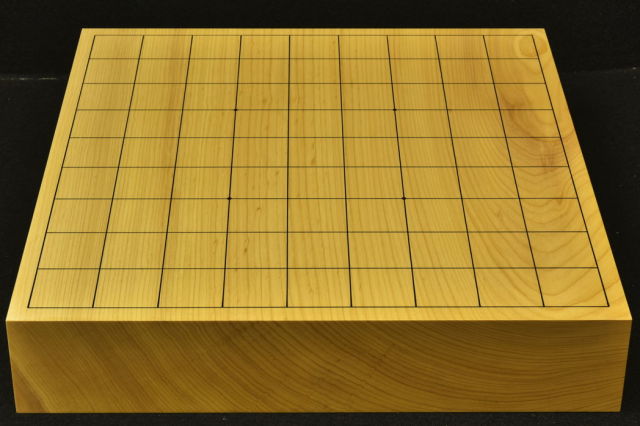 日本産本榧将棋盤 3寸木裏