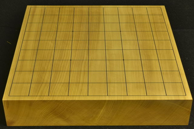卓上将棋盤 本榧（中国産）一枚板 t6767