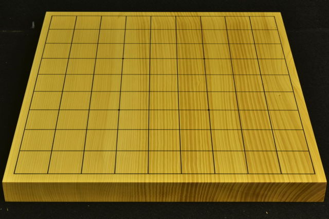 卓上将棋盤 本榧（日本・日向産）一枚板 t6769