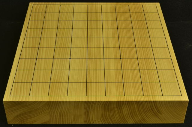 卓上将棋盤 本榧（日本産） t6771