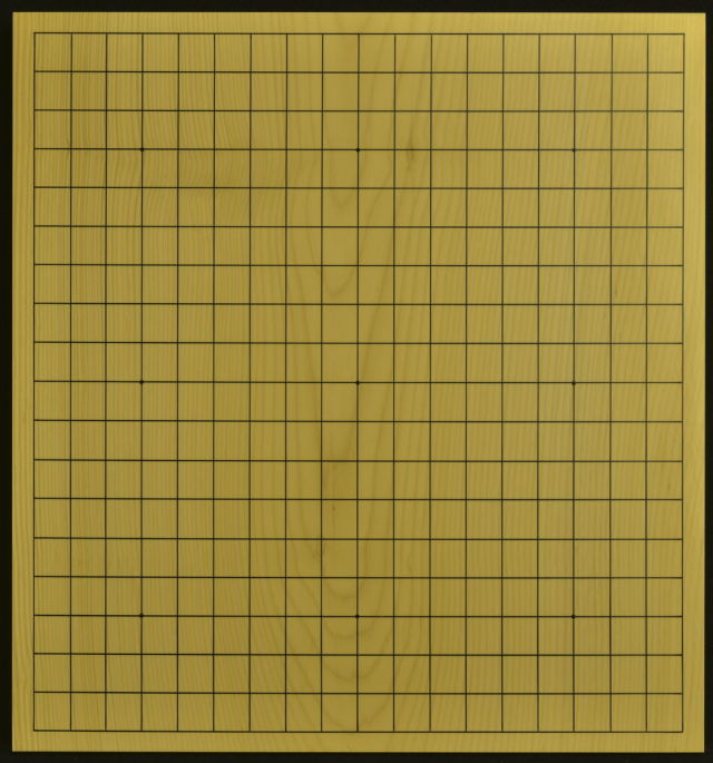 卓上碁盤 本榧（日本産）一枚板 t6827