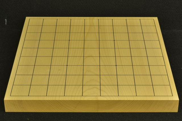 卓上将棋盤 本榧（日本産） t6839