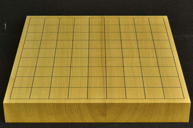 卓上将棋盤 本榧（日本産） t6842