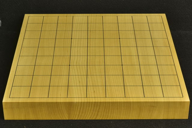 卓上将棋盤 本榧（日本産） t6843