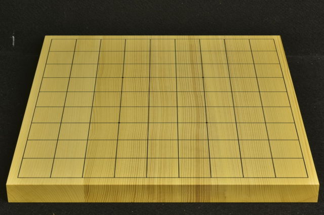 卓上将棋盤 本榧（日本産） t6844
