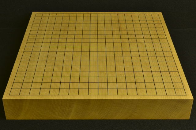卓上碁盤 本榧（中国産）柾目一枚板 t6855