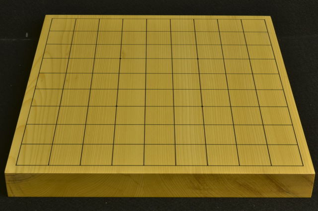 卓上将棋盤 本榧（日本産） t6857