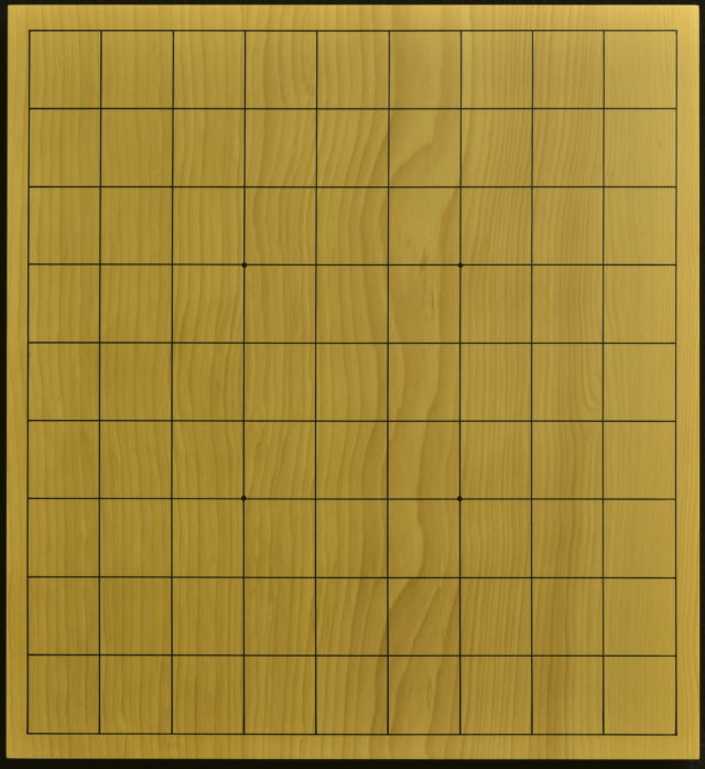 卓上将棋盤 本榧（中国産） t6859