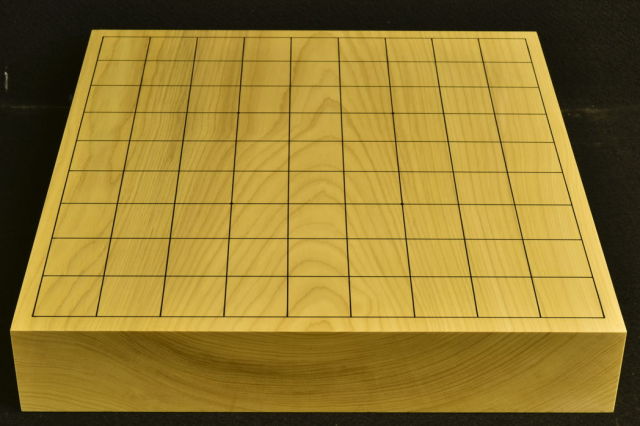 将棋盤　【一枚板】 イチョウ将棋盤 3寸板目 一枚板 226303