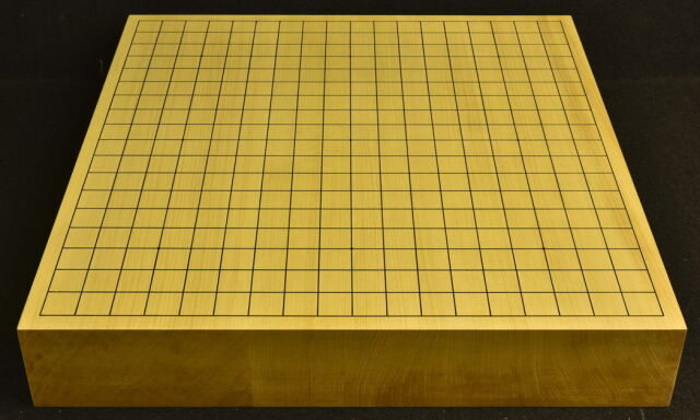 卓上碁盤 本榧（日本産） 柾目 特上 再生品